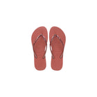 Infradito mare modello slim glitter II rosa