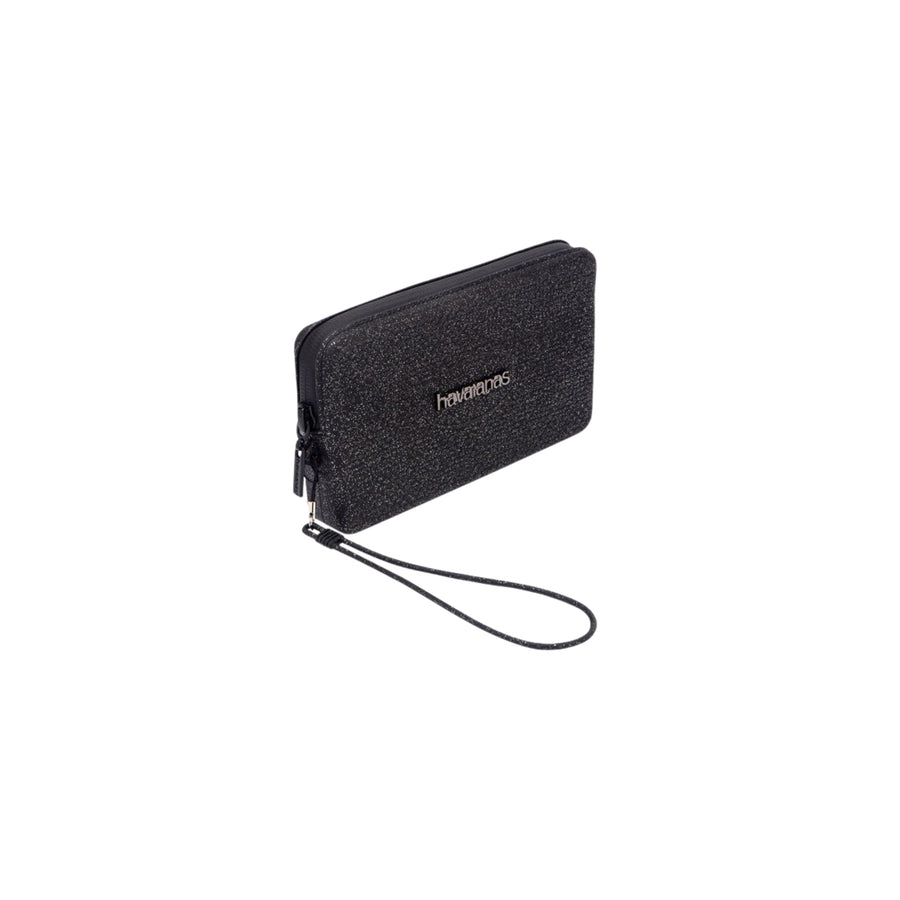 Mini bag mare Havaianas modello plus glitter nero