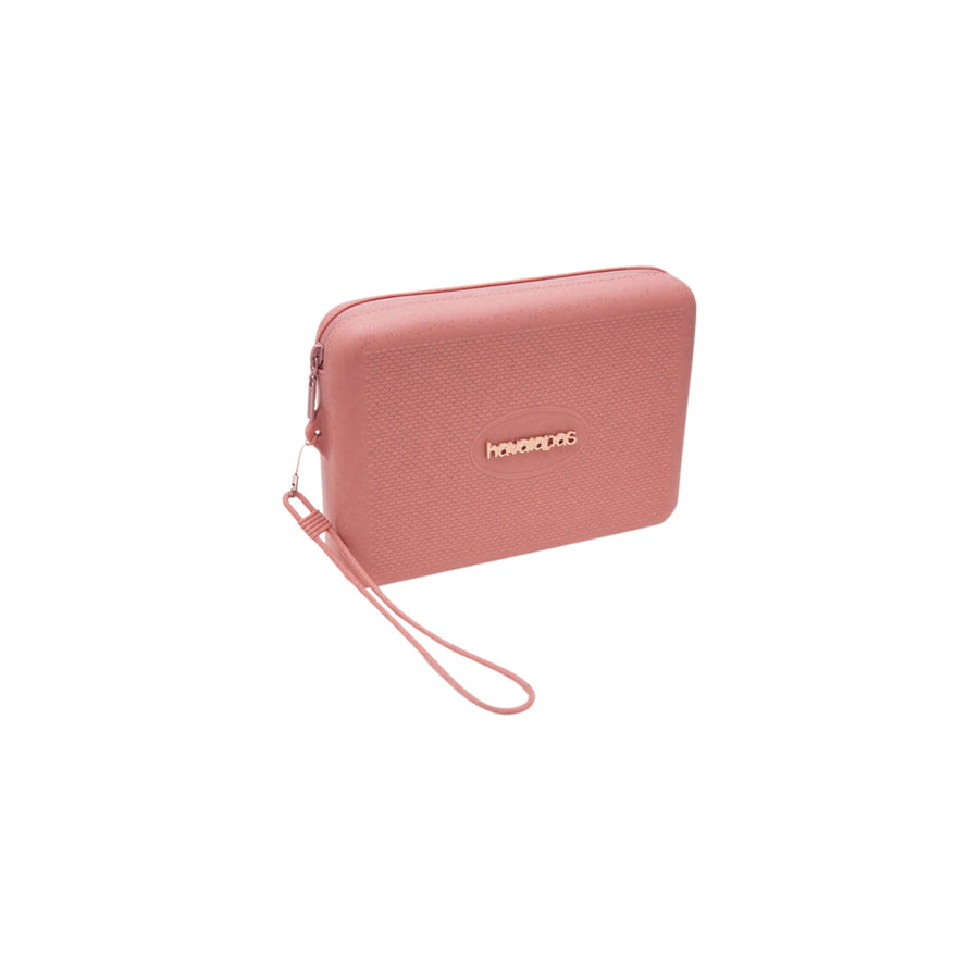 Borsa mare Havaianas modello necessaire glitter rosa