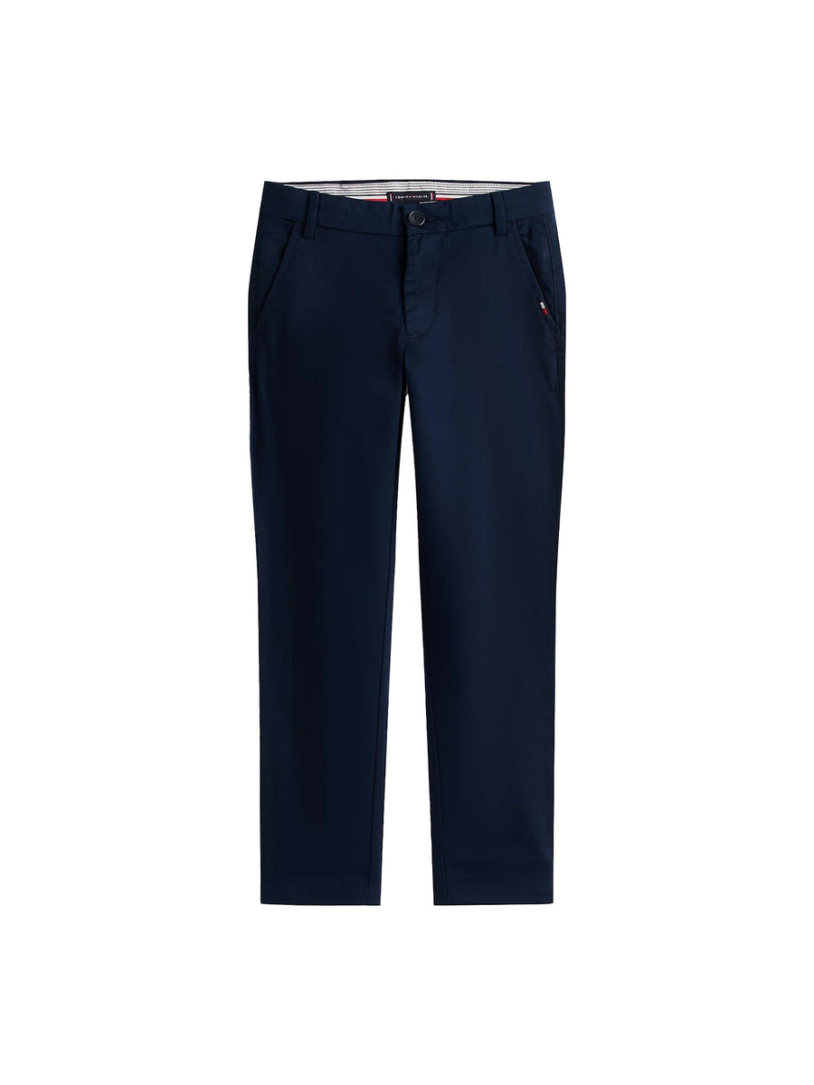 Pantalone chino Tommy Hilfigher Ragazzo 1985 cotone blu
