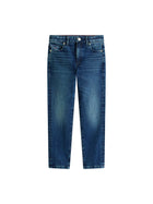 Jeans Tommy Hilfigher Ragazzo straight denim scuro