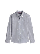 Camicia Tommy Hilfigher Bambino heritage flag blu