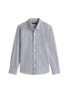 Camicia Tommy Hilfigher Ragazzo heritage flag blu