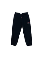 Pantalone Tommy Hilfigher Bambino in felpa heritage flag blu