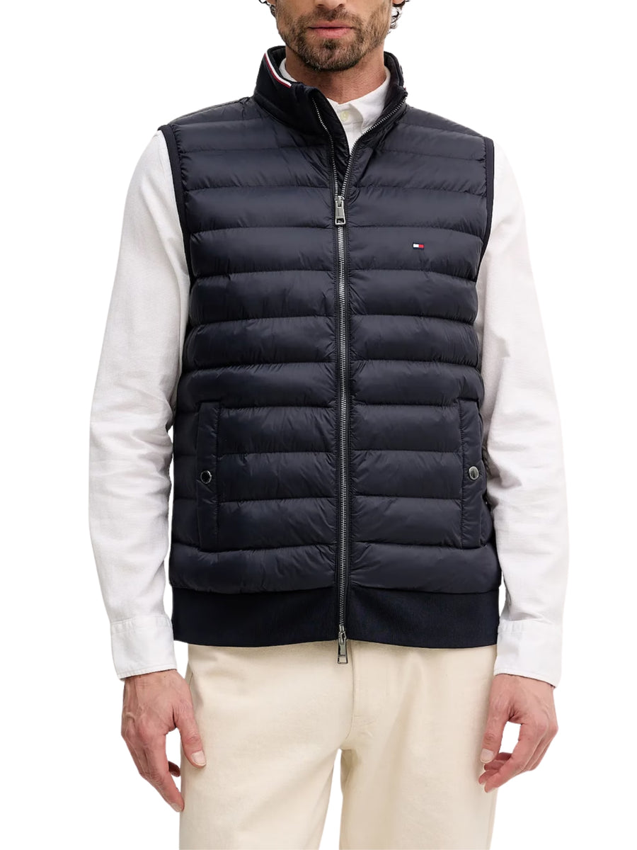 Smanicato con zip modello mix media essential colore blu