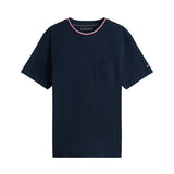 T-shirt con maniche corte Tommy Hilfiger modello rwb pocket blu