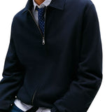 Giacca Tommy Hillfiger modello ivy modello essential terry blu