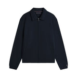 Giacca Tommy Hillfiger modello ivy modello essential terry blu