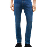 Jeans Tommy Hilfiger modello slim bleecker denim scuro