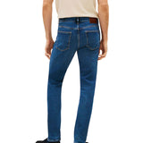 Jeans Tommy Hilfiger modello slim bleecker denim scuro