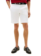 Short Tommy Hilfiger uomo Denton con cinta applicata twill bianco