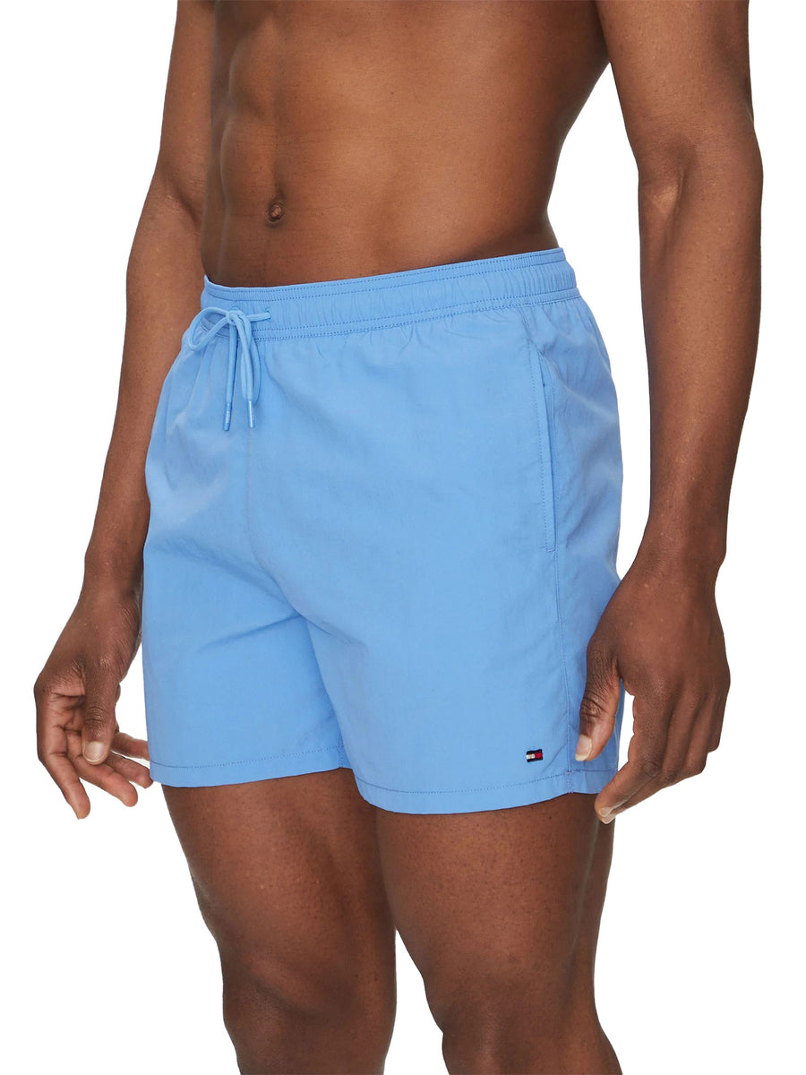 Boxer mare medium Tommy Hilfigher uomo drawsting azzurro