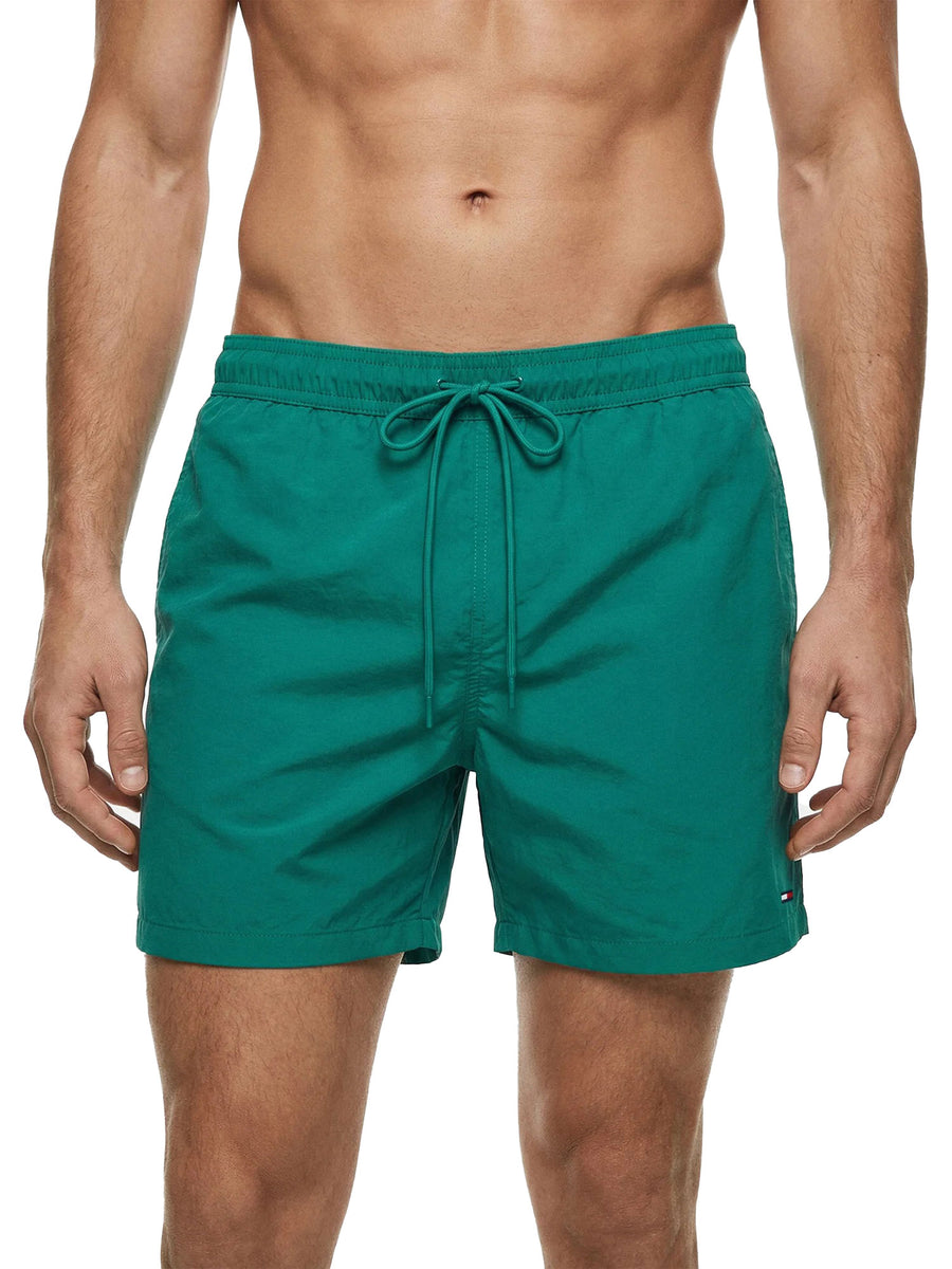 Boxer mare medium Tommy Hilfigher uomo drawsting verde