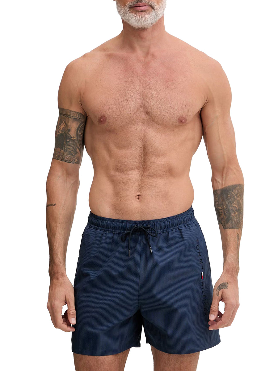 Boxer mare medium Tommy Hilfigher drawsting zip ithaca blu