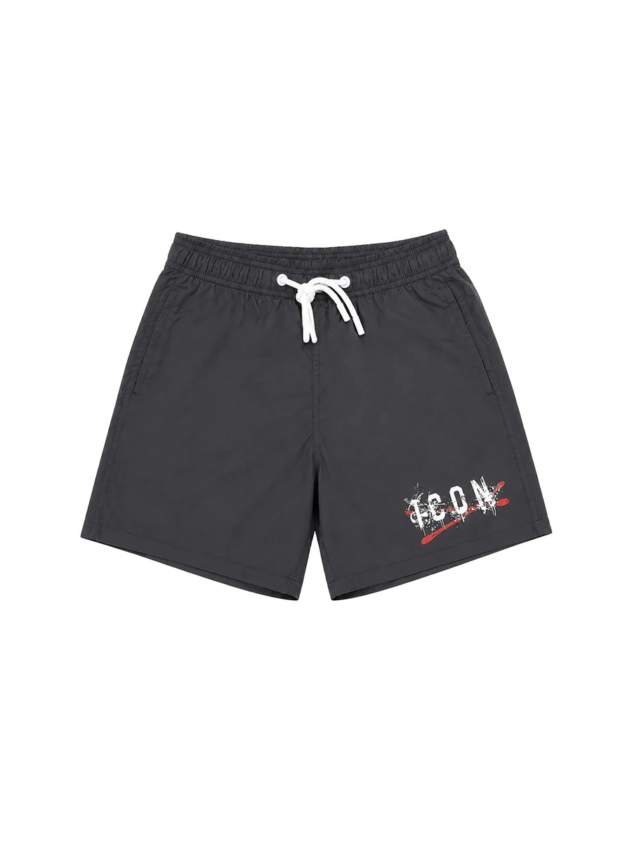 Boxer mare Icon Bambino back splash logo nero