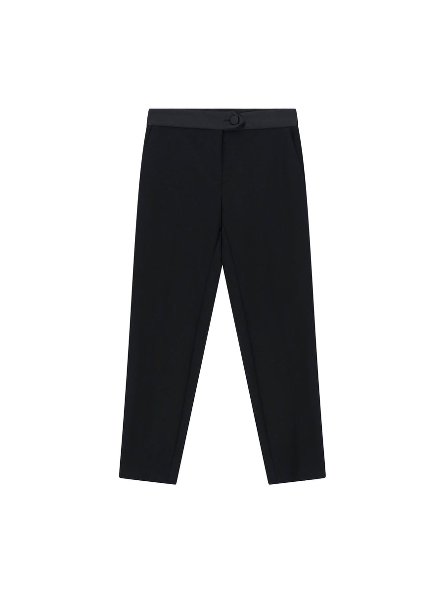 Chino Imperial Donna banda in raso poly Nero