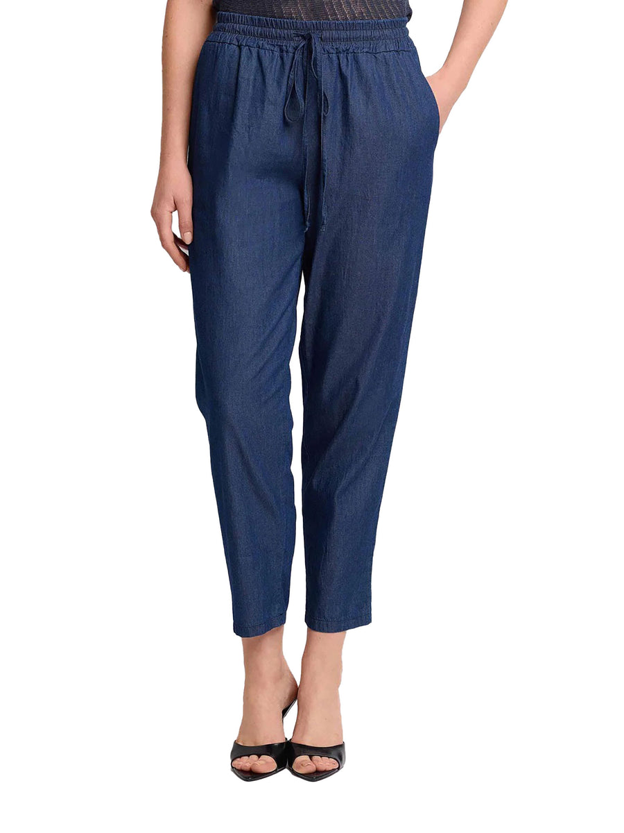 Pantalone chino jogging Kocca Donna chambray denim