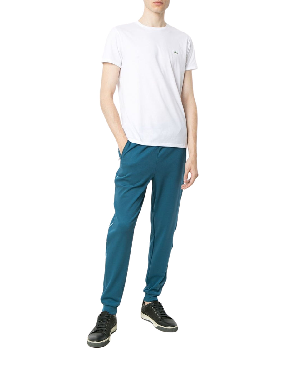 T-shirt con maniche corte modello regular prima cotton bianco