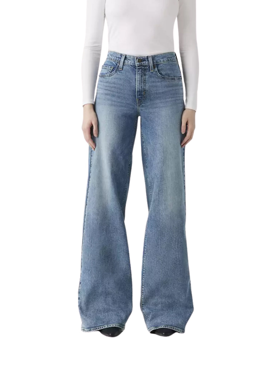 Jeans Levi's 728 hr wide leg donna denim chiaro