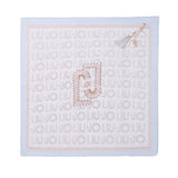 Foulard Liu Jo donna Weave Canvas celeste