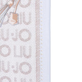 Foulard Liu Jo donna Weave Canvas celeste