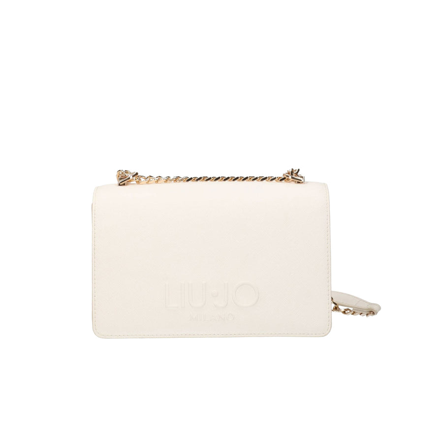 Borsa a spalla crossbody LiuJo donna M crema