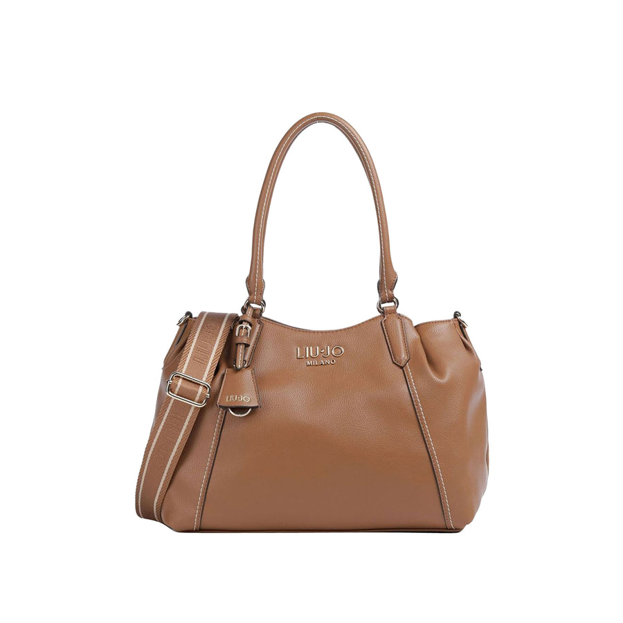 Borsa a spalla tote LiuJo donna L sequoia