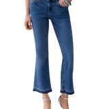 Jeans Liu Jo Donna bottom up fly rw  denim chiaro