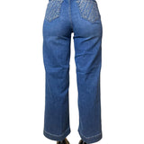 Jeans Liu Jo donna B. UP Flare Cropped HW denim medio