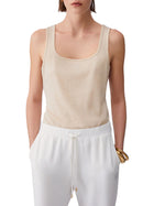 Top Liu Jo donna in maglia champagne