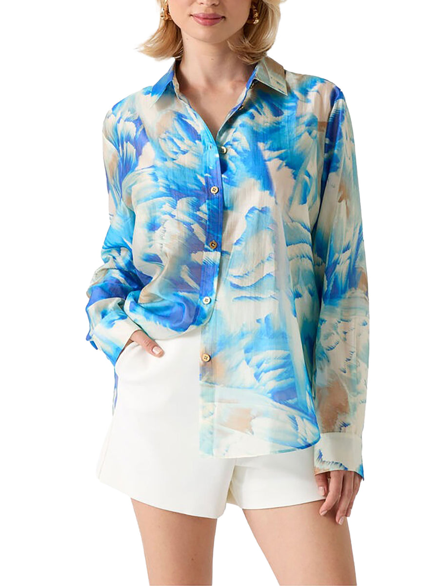 Camicia Guess by Marciano kat printed ethereal butterflies