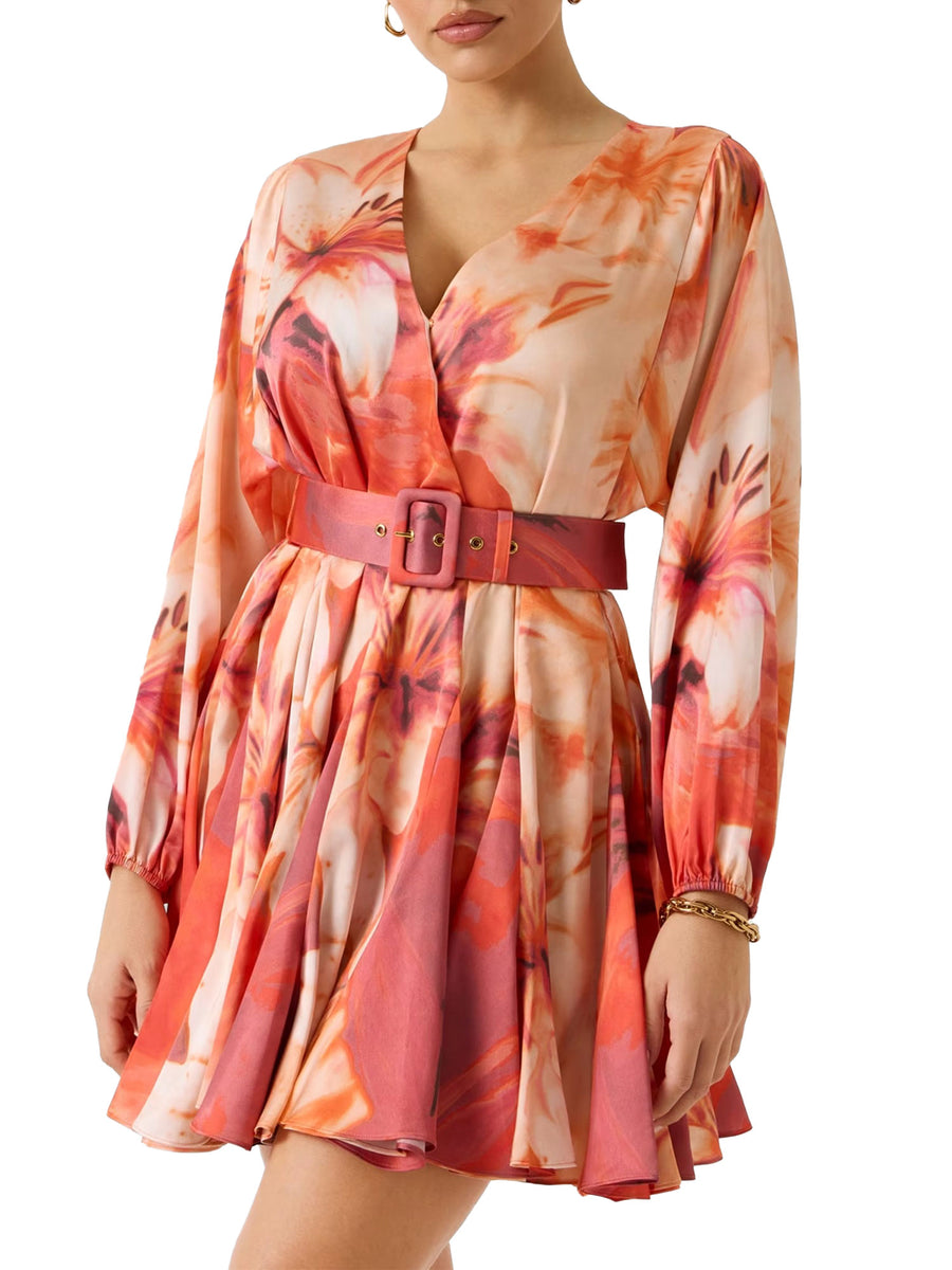 Abito Guess by Marciano donna estela suprlice sunset petal print