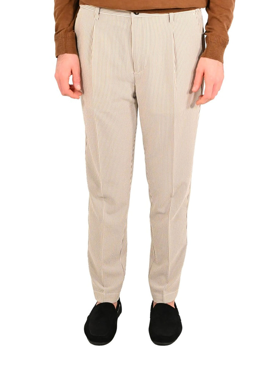 Jogging Mark Up uomo seersucker beige
