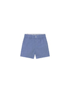 Bermuda Mayoral Bambino suiting lino celeste