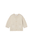 Cardigan Mayoral Neonato con bottoni tricot topo