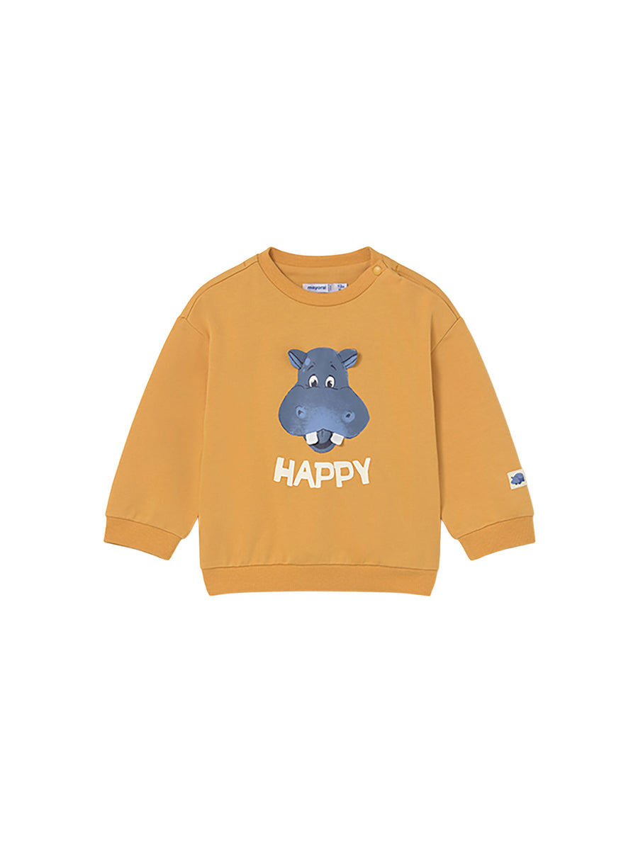 Felpa Mayoral Bambino hippo pesca