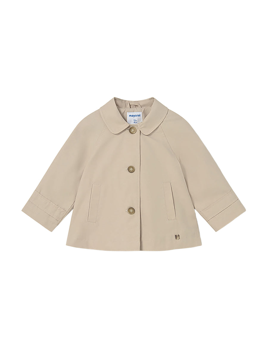 Trench Mayoral neonata garbadina sabbia