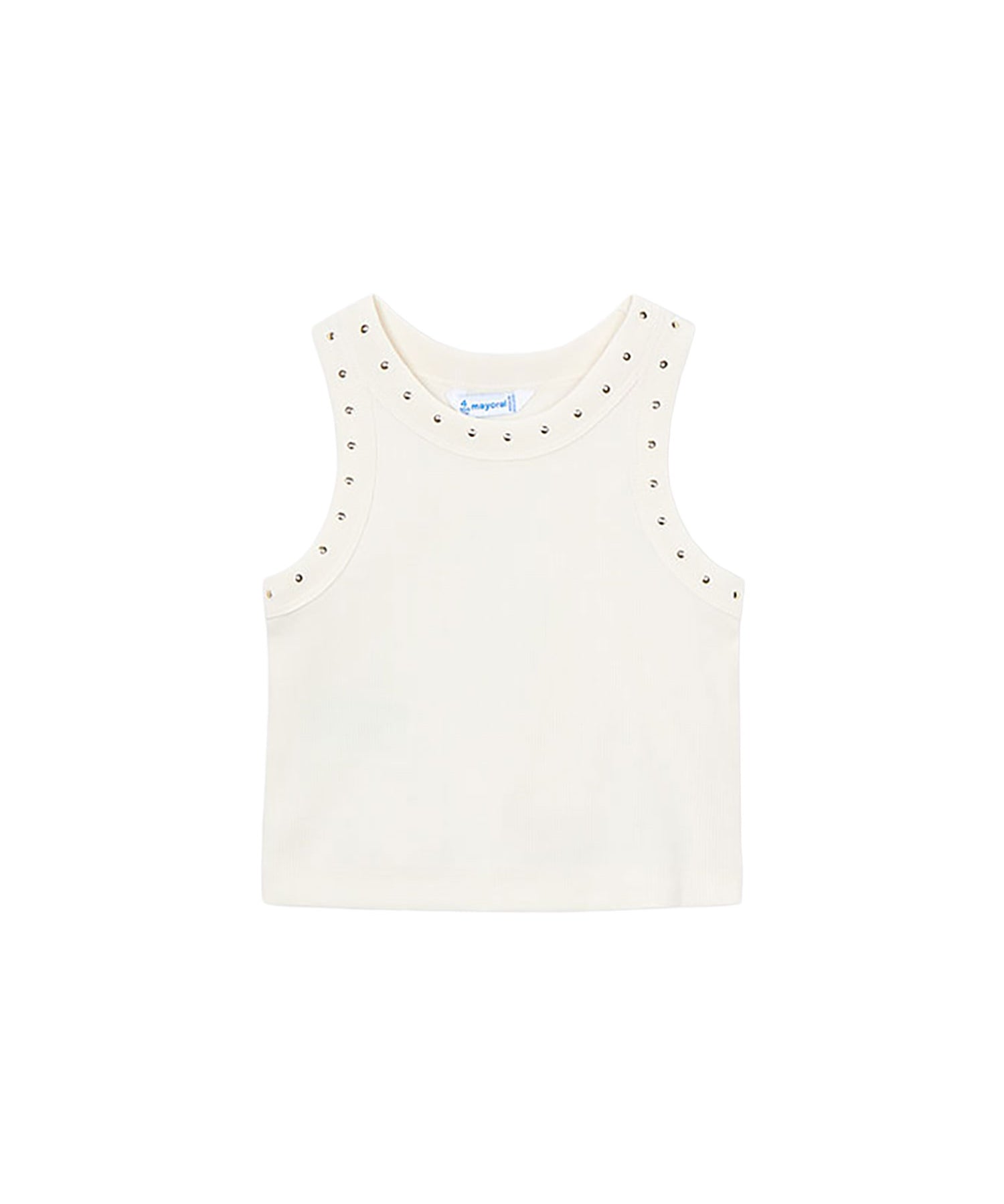 Maglioncino Mayoral Con Accessorio Per Bambina E Ragazza – Collezione Primavera-Estate 2025, Bianco Osso 25-03401-091