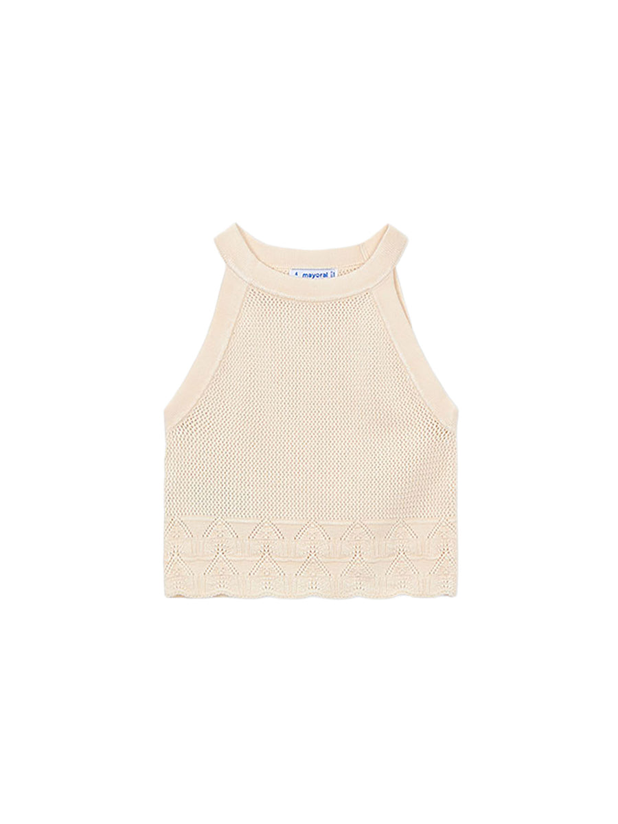 Top Mayoral Bambina tricot cecio