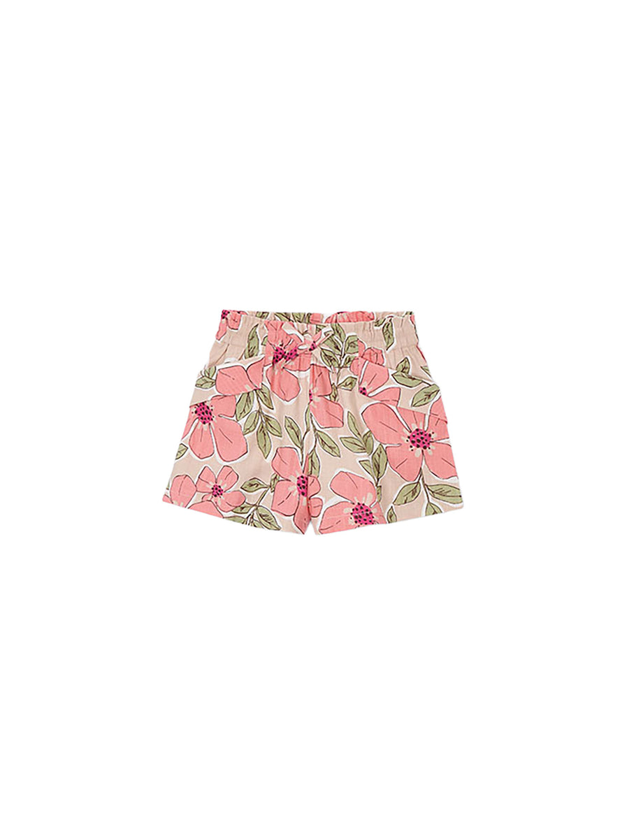 Shorts Mayoral Bambina stampato mandarino
