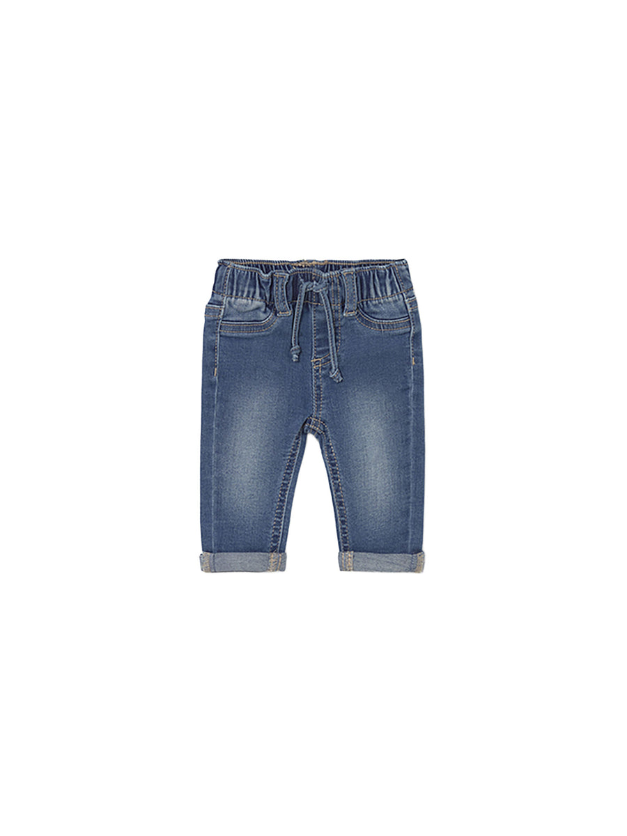 Jeans Mayoral Neonato con coulisse denim medio