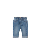 Jeans Mayoral Neonato con coulisse denim chiaro