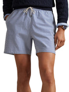 Trunk mid mare Ralp Lauren modello seersucker celeste