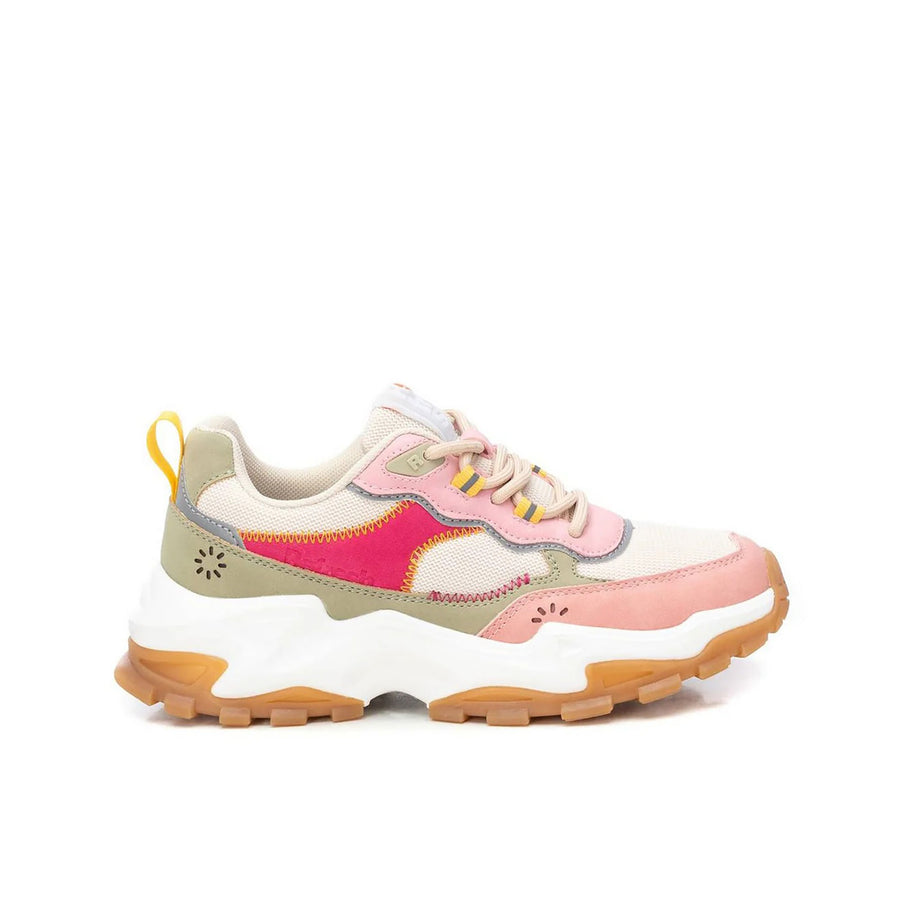 Sneakers Refresh donna texile fucsia