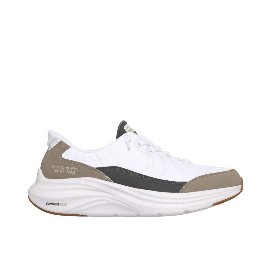 Sneakers Skechers uomo Contour Foam bianco/taupe