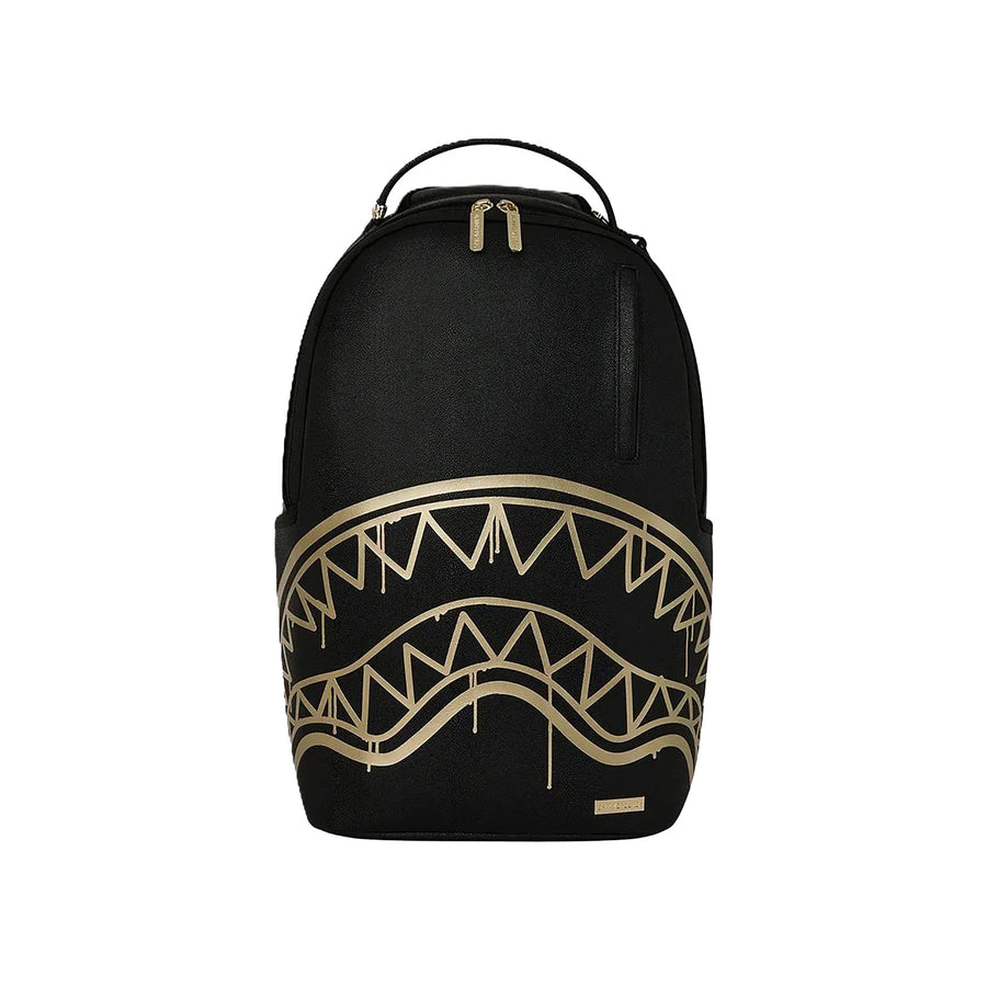 Zaino Sprayground uomo That gold drap nero/oro