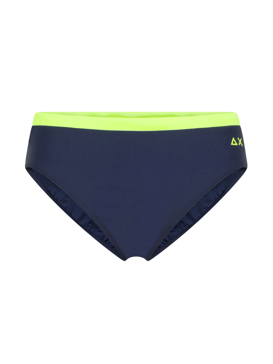 Slip Sun 68 uomo Beach Fluo detail blu