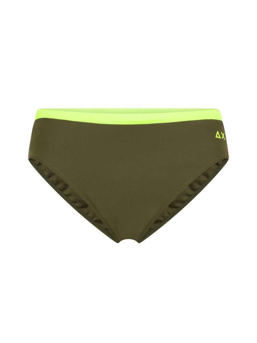 Slip Sun 68 uomo Beach Fluo detail militare