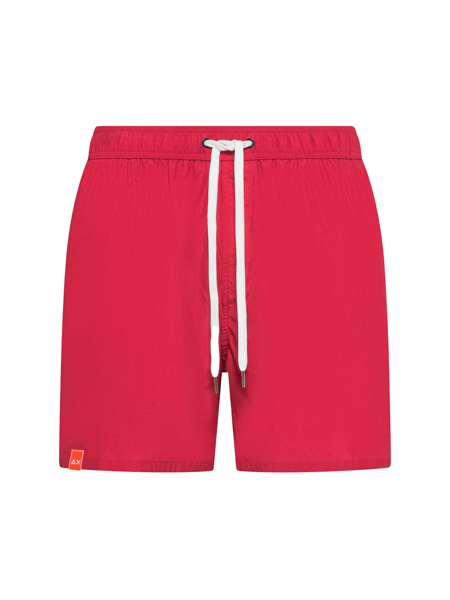 Boxer Sun 68 uomo Beach magic print rosso