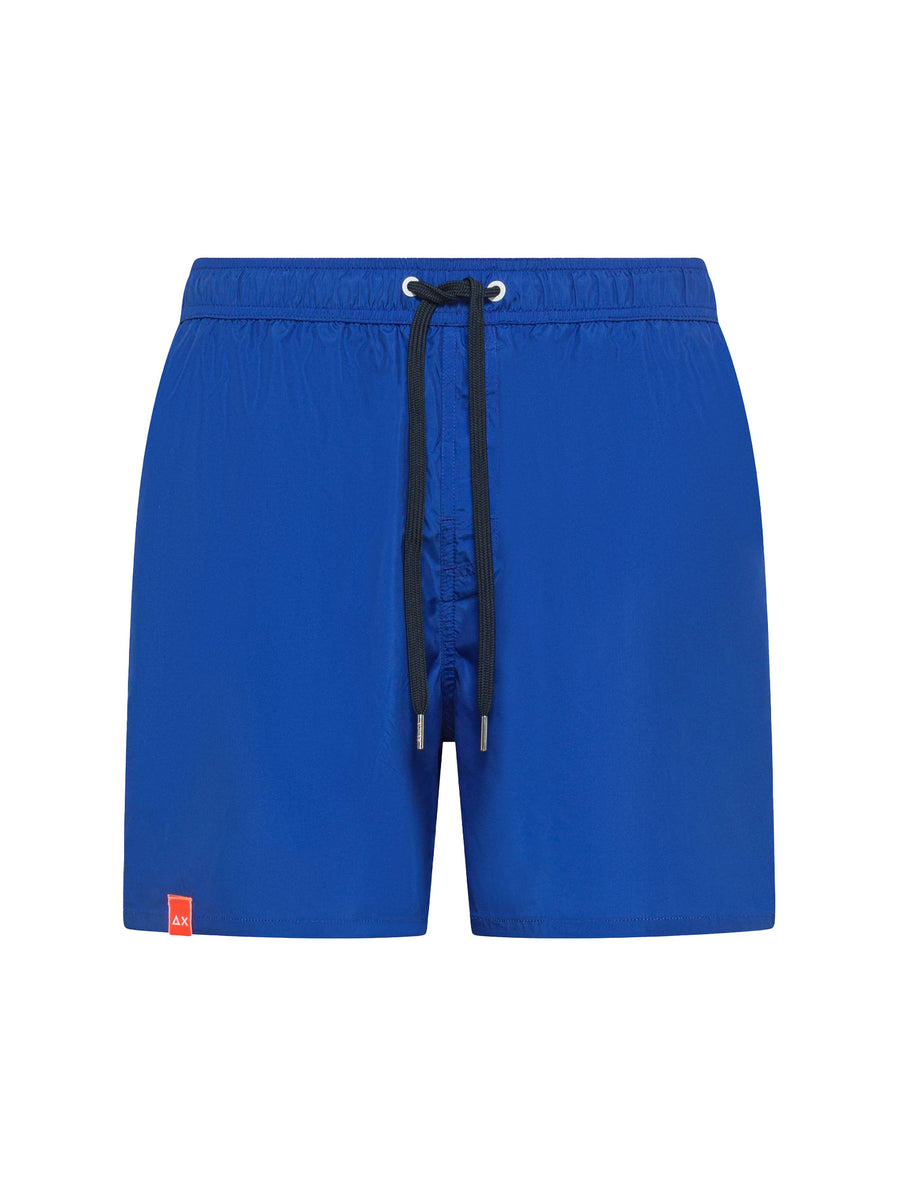 Boxer Sun 68 uomo Beach magic print bluette